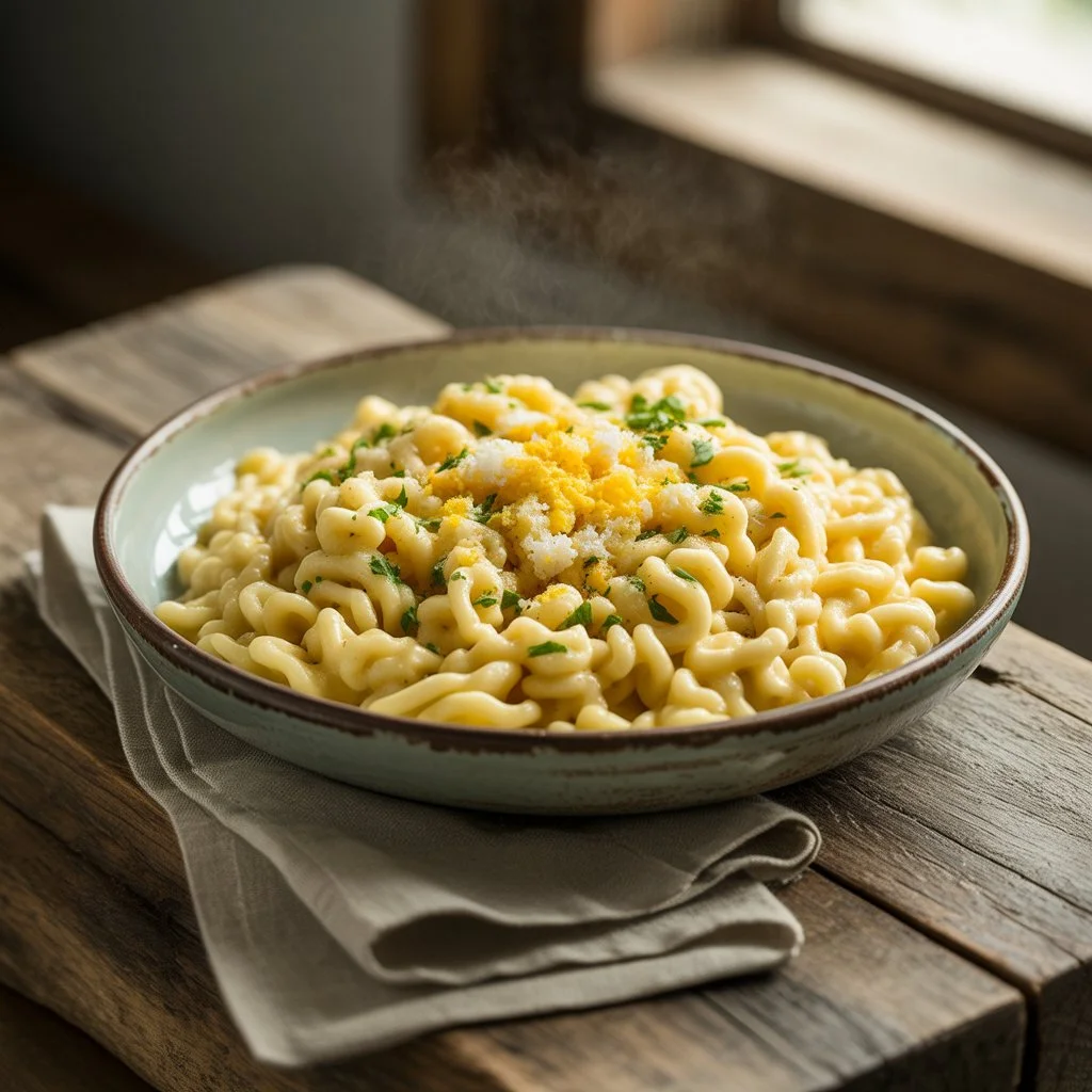Spätzle mit Soße