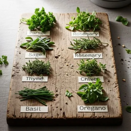 8 herbs