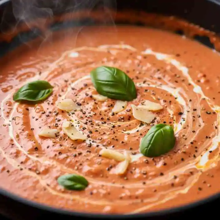 Pasta mit tomaten sahne soße