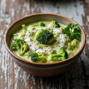 Brokkoli sahne soße