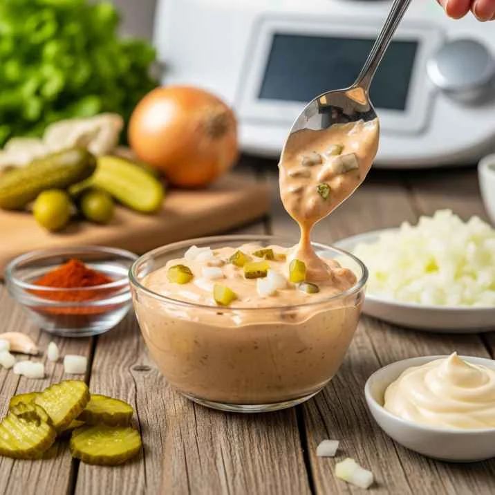 Hamburger Sauce selber machen im Thermomix – So gelingt die perfekte Big Mac Sauce zu Hause!