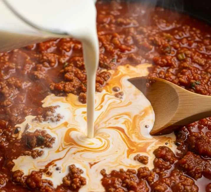 Rigatoni Bolognese sauce