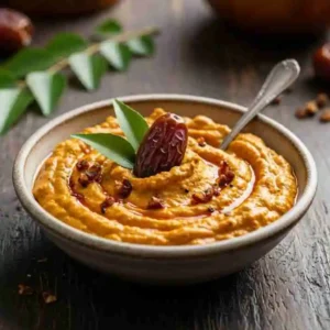 Dattel curry dip.805z