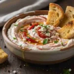 Feta paprika dip