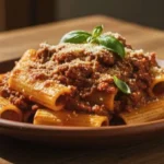 Paccheri al Ragù