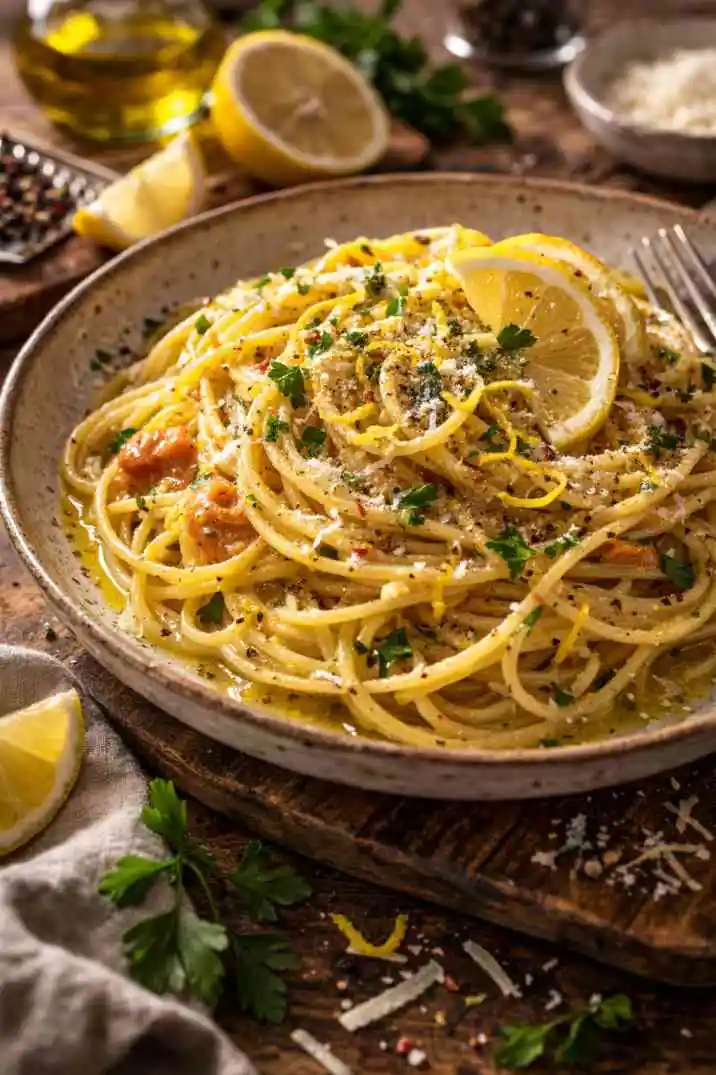 Pasta al Limone