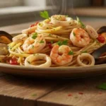 Pasta mit Meeresfrüchten