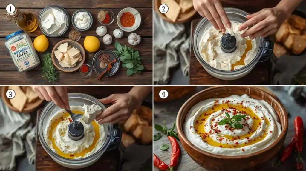 Schafskäse Dip Rezept