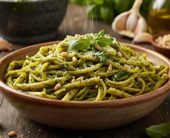 Pasta al pesto