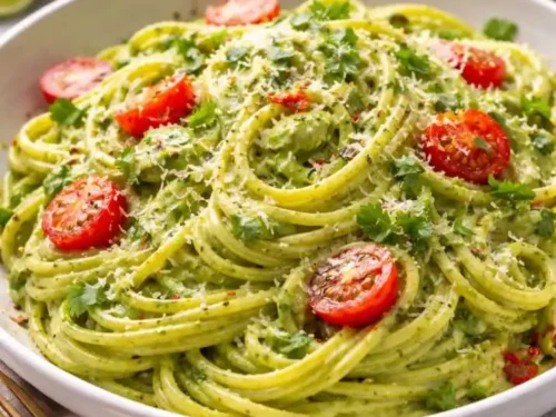 Avocado pasta sauce