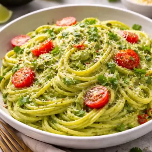 Avocado pasta sauce