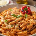 Paprika sauce pasta