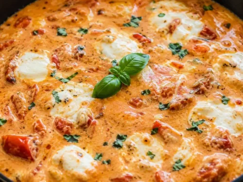 tomate mozzarella soße