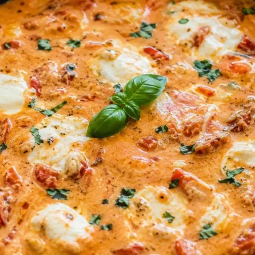 tomate mozzarella soße