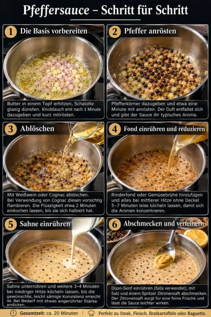 Pfeffersauce selbst gemacht: Warum dieses Rezept jede Grillparty rettet pfeffersauce ingredients