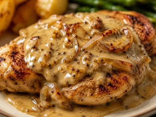 zwiebel senf sauce