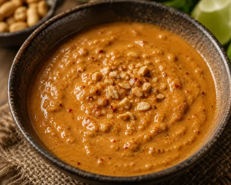 Satay-Erdnuss-Sauce: Das Grundrezept, das jeden Grillabend rettet satay