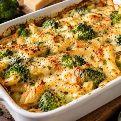 Herzhaftes Hack-Pasta-Gratin mit Brokkoli: So cremig hast du Auflauf noch nie gegessen! brokkoli gratin