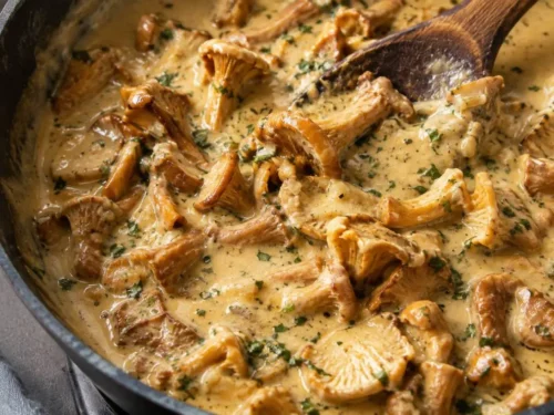 cremige pfifferlingsauce